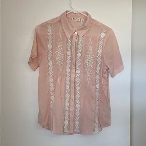 NWT Beautiful Anthro antique inspired top